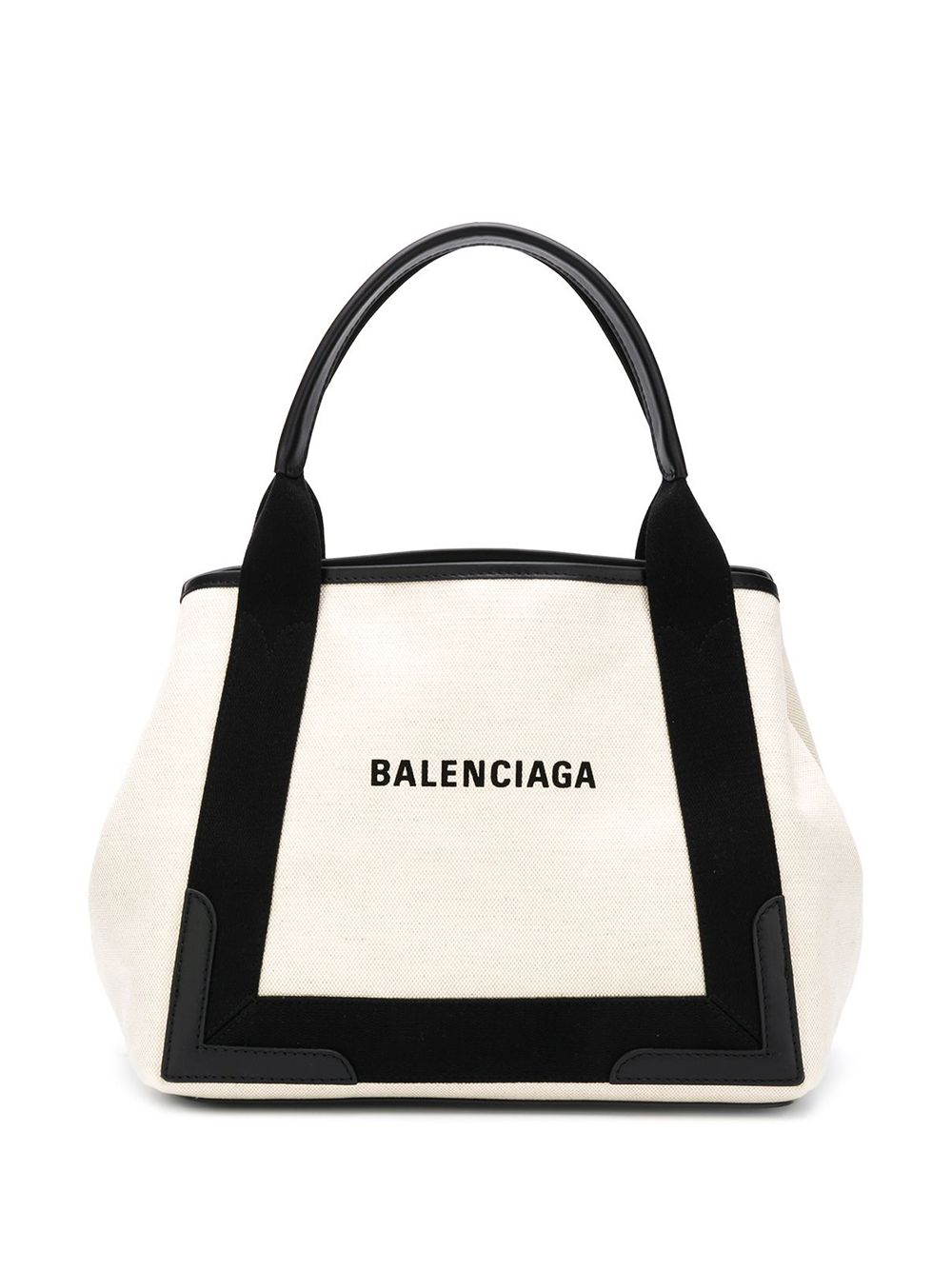 [Balenciaga] 네이비 카바스 스몰 토트 백