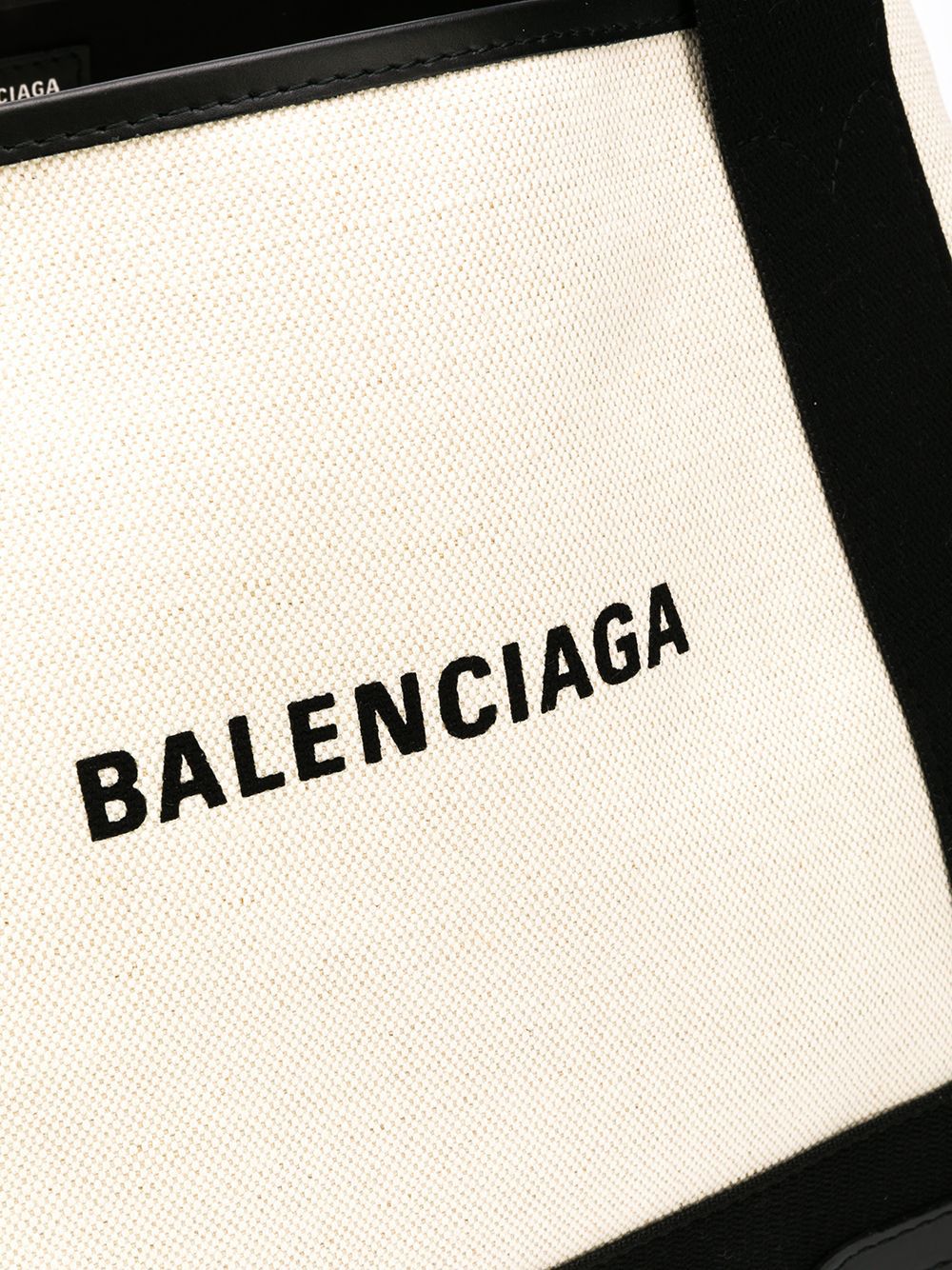 [Balenciaga] 네이비 카바스 스몰 토트 백